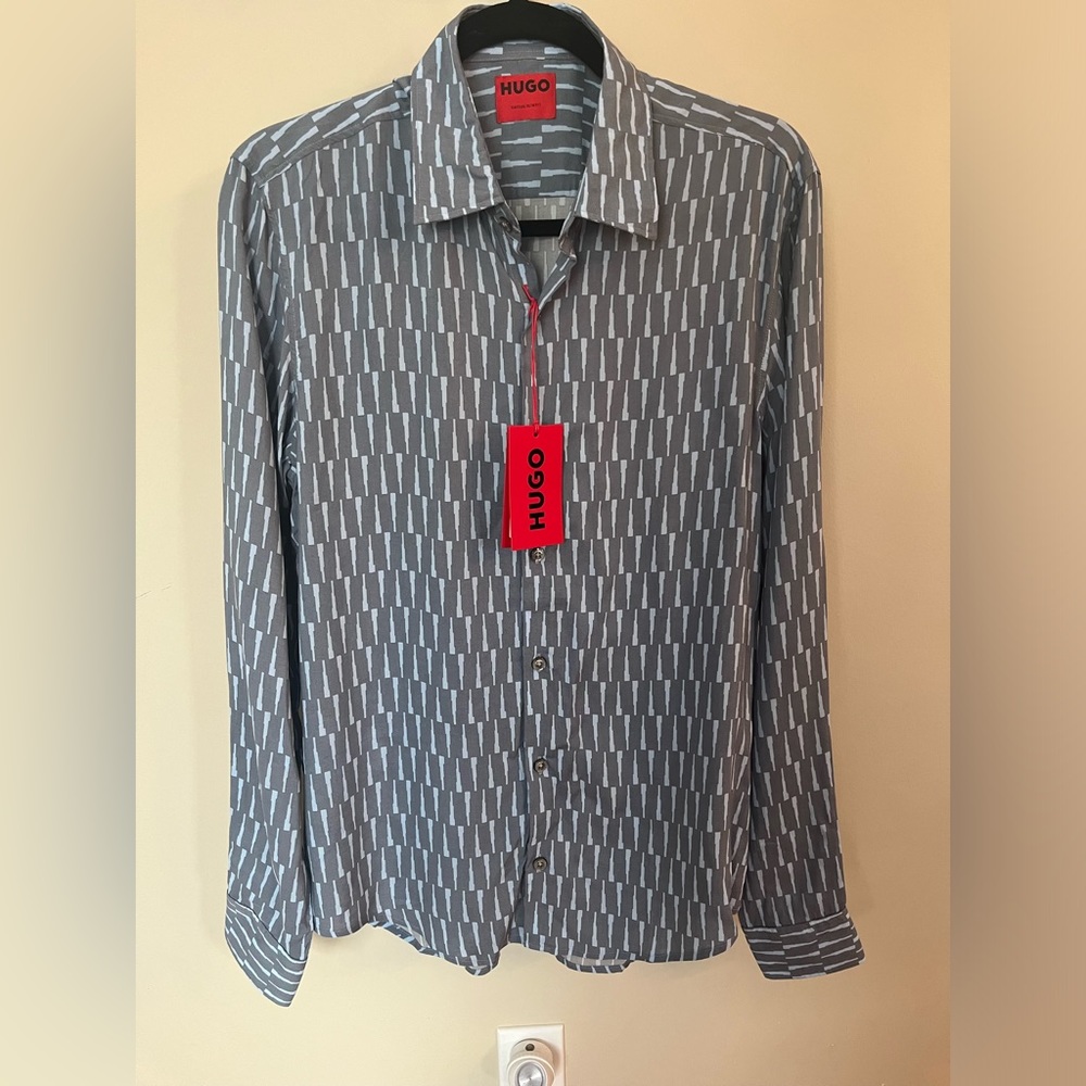Hugo Boss Long Sleeve Button Up